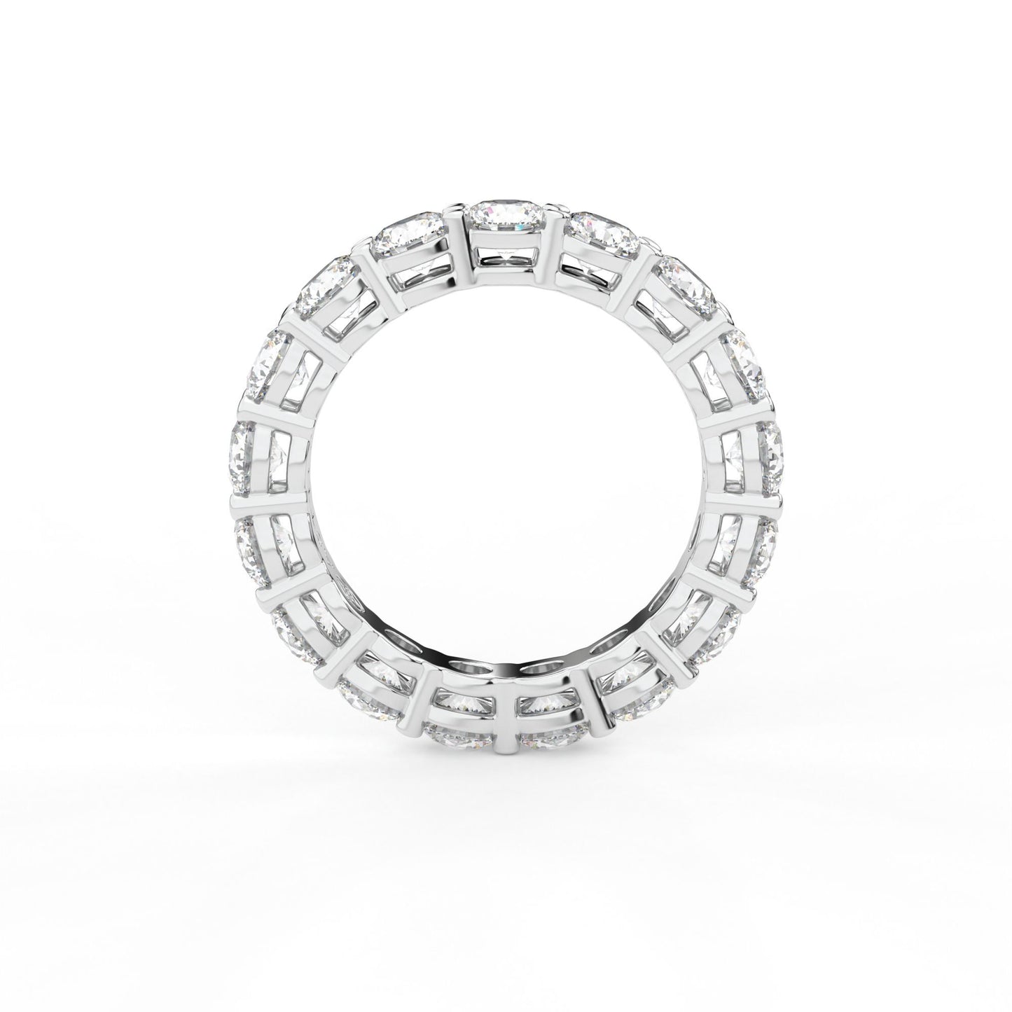 18K White Gold
