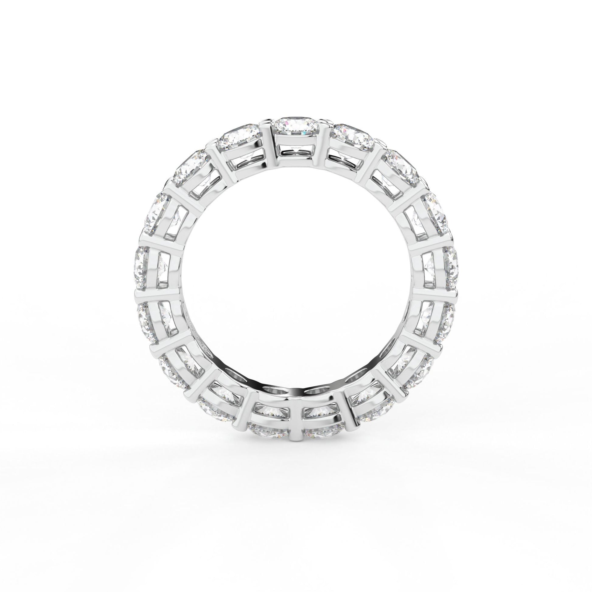 18K White Gold