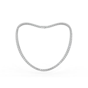 14K white gold, 18K white gold