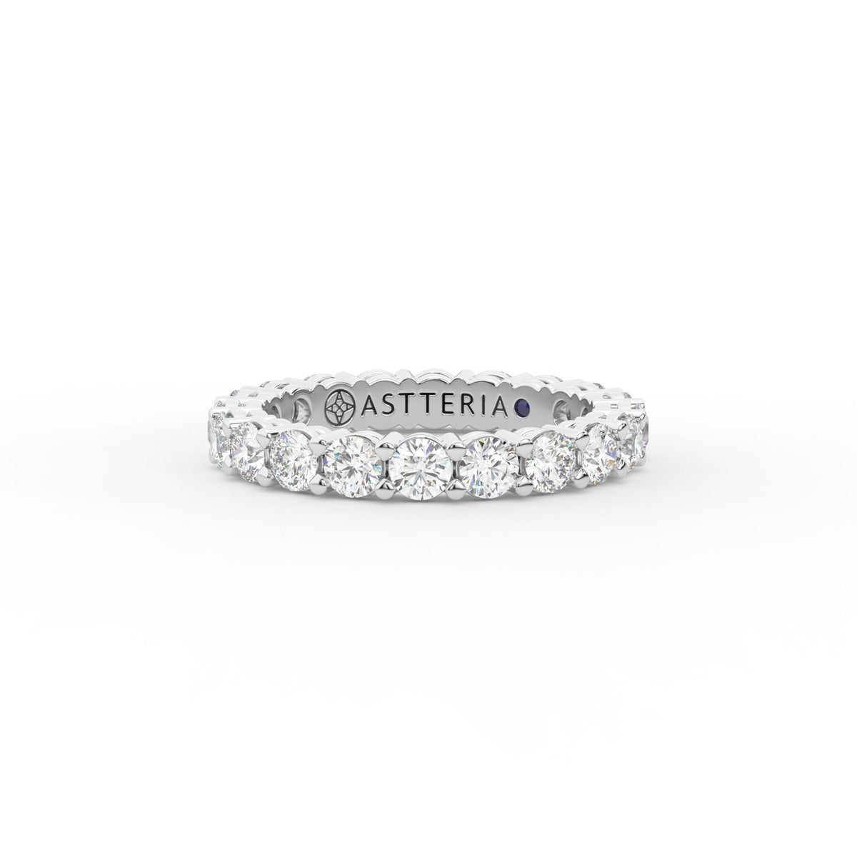 18K White Gold