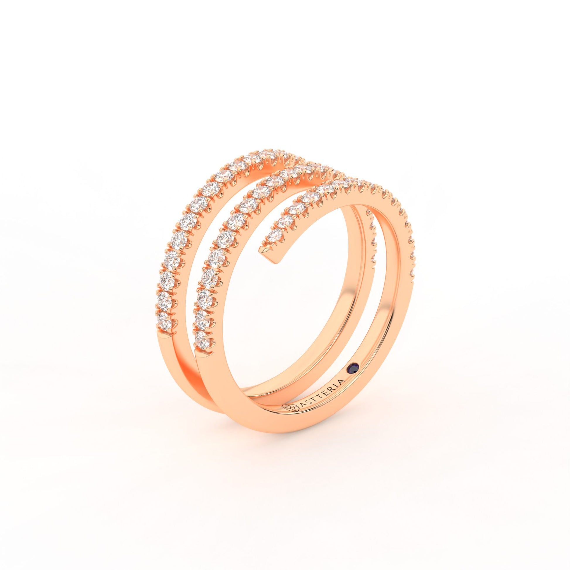14K rose gold, 18K rose gold
