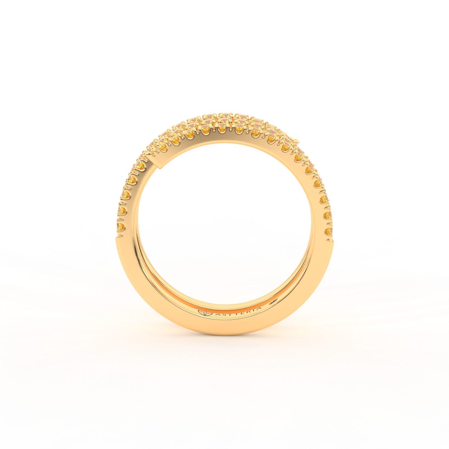 14K yellow gold, 18K yellow gold