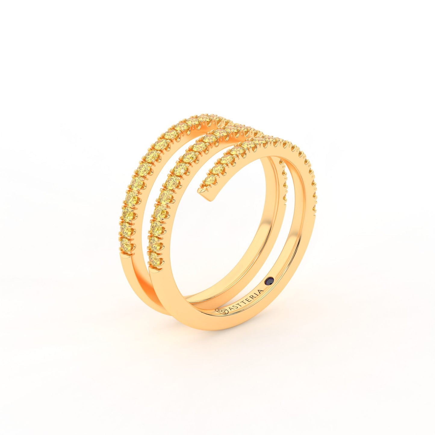 14K yellow gold, 18K yellow gold