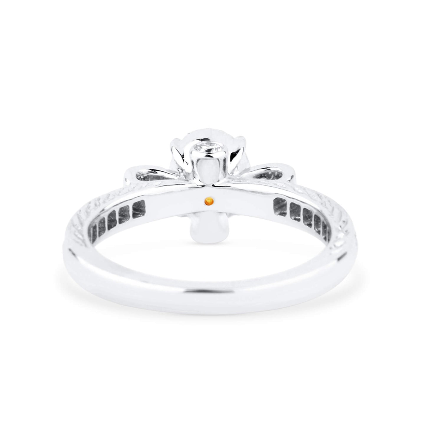 Fancy Intense Yellow Diamond Ring, 1.31 Ct. TW, Oval shape, GIA Certified