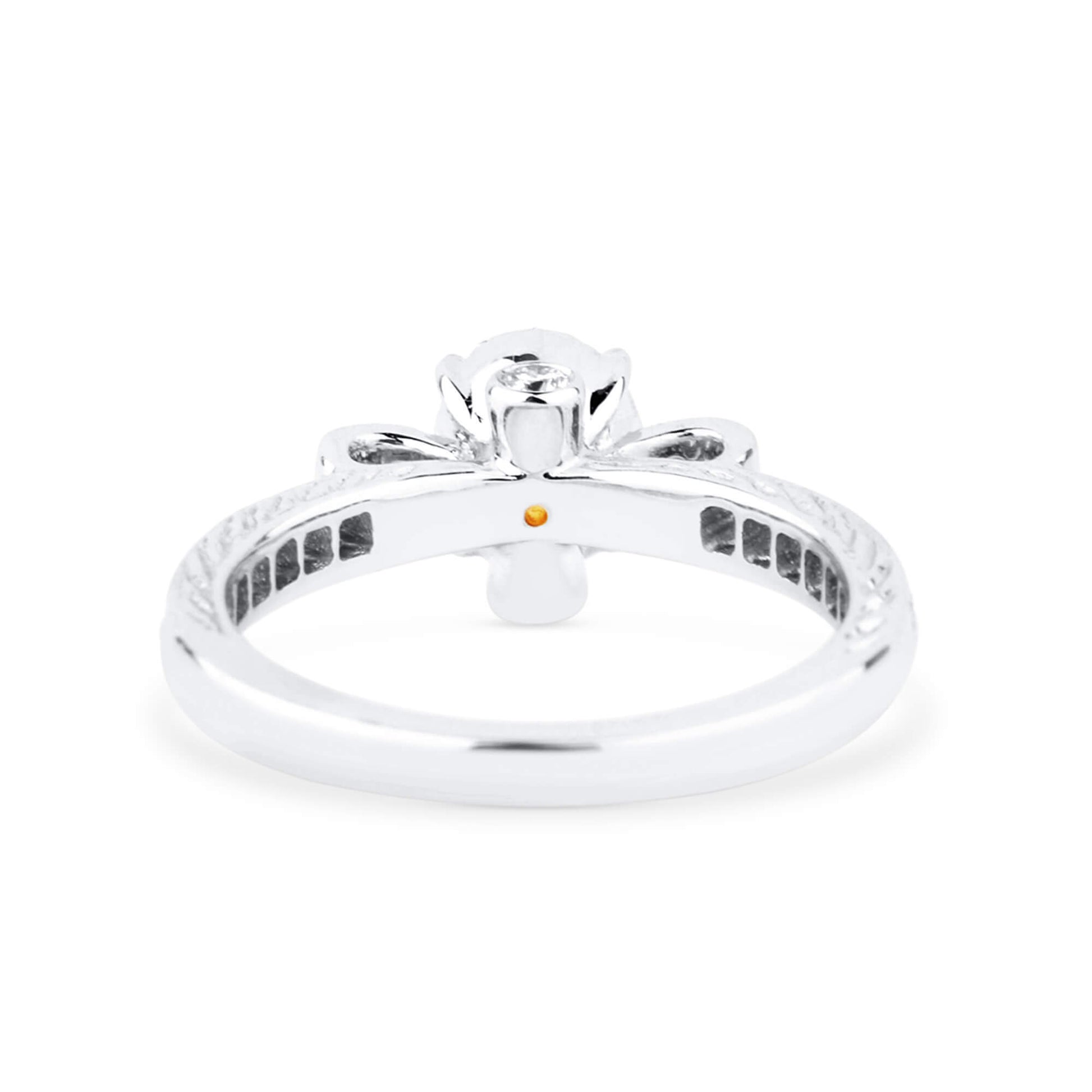 Fancy Intense Yellow Diamond Ring, 1.31 Ct. TW, Oval shape, GIA Certified