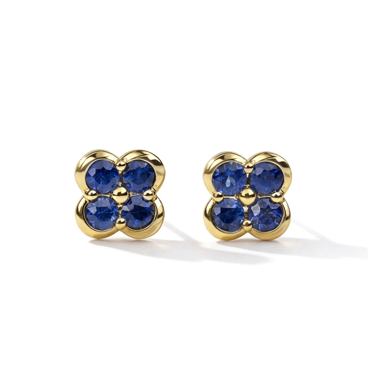 natural-0-67-ct--tw-sapphire-clover-stud-earrings-jceg05591102-6, 14K Yellow Gold, 18K Yellow Gold