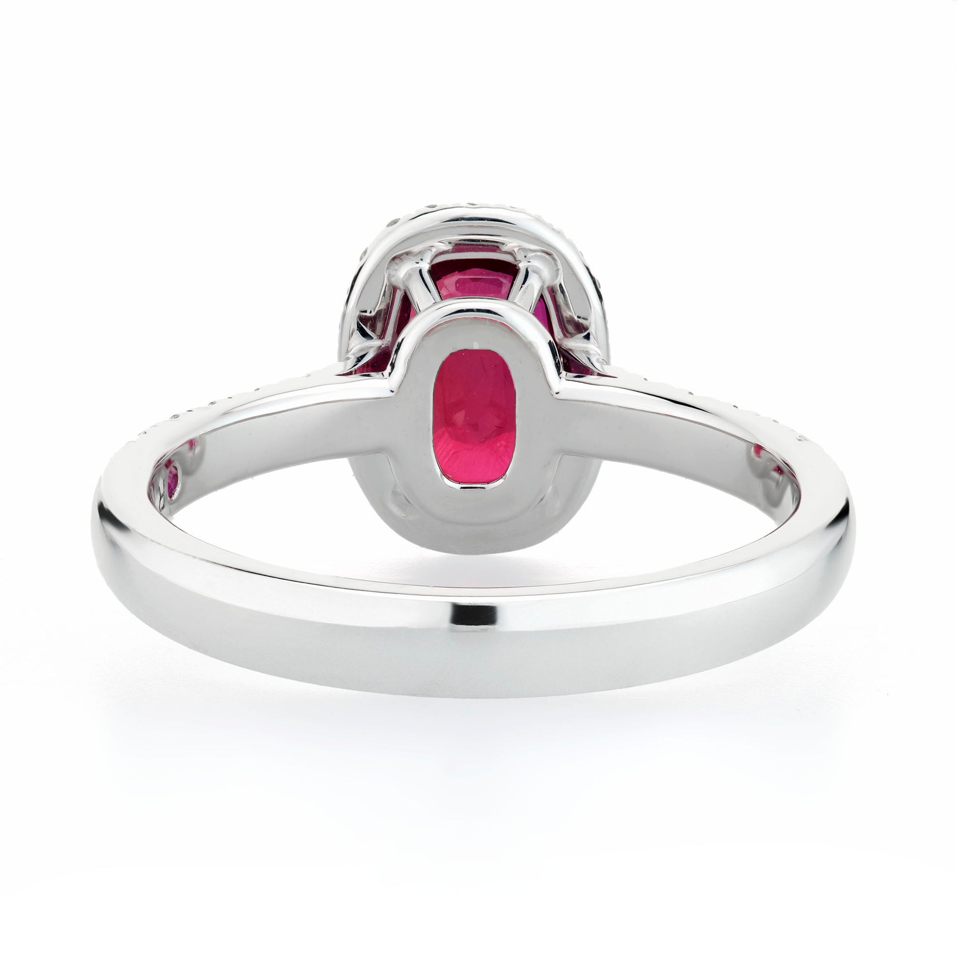Natural Red Ruby Ring, 1.88 Ct. TW