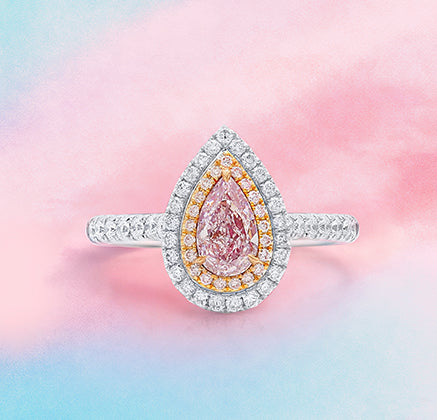 Pink Diamond Engagement Rings