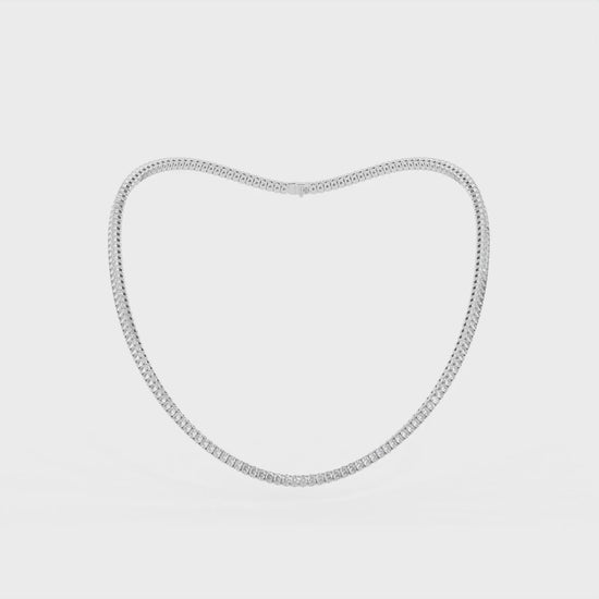 14K white gold, 18K white gold