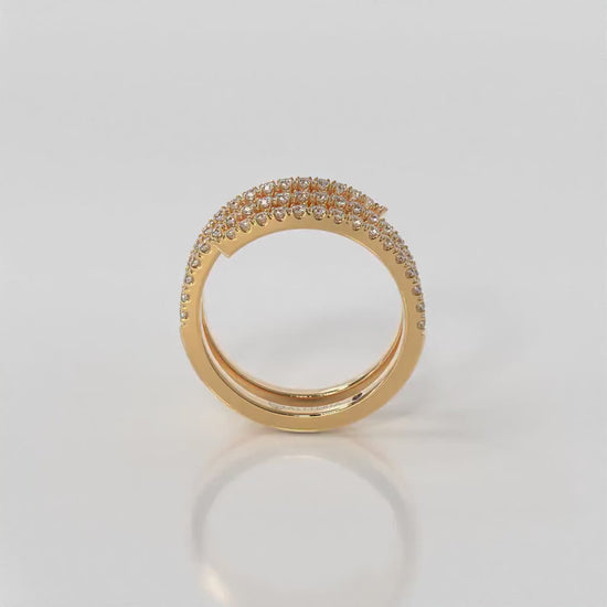 14K yellow gold, 18K yellow gold