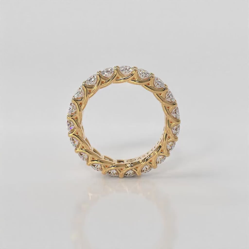 14K yellow gold, 18K yellow gold