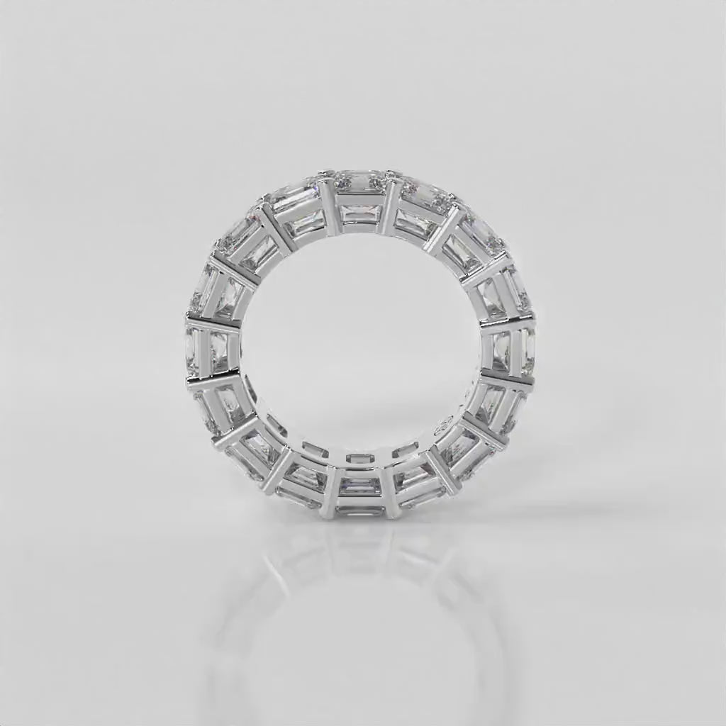 18K white gold