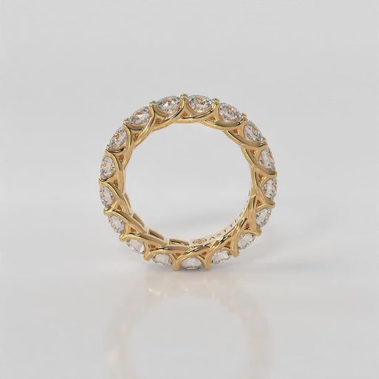 14K white gold, 18K white gold